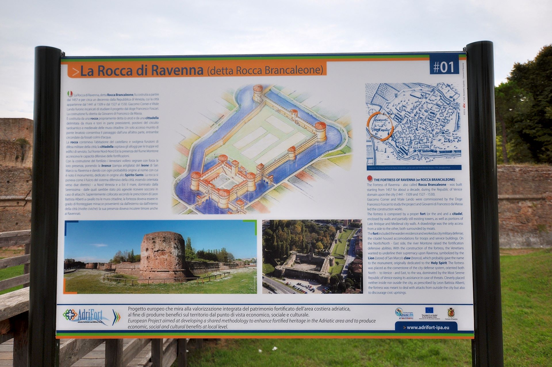 Ravenna, Rocca Brancaleone venezianisch