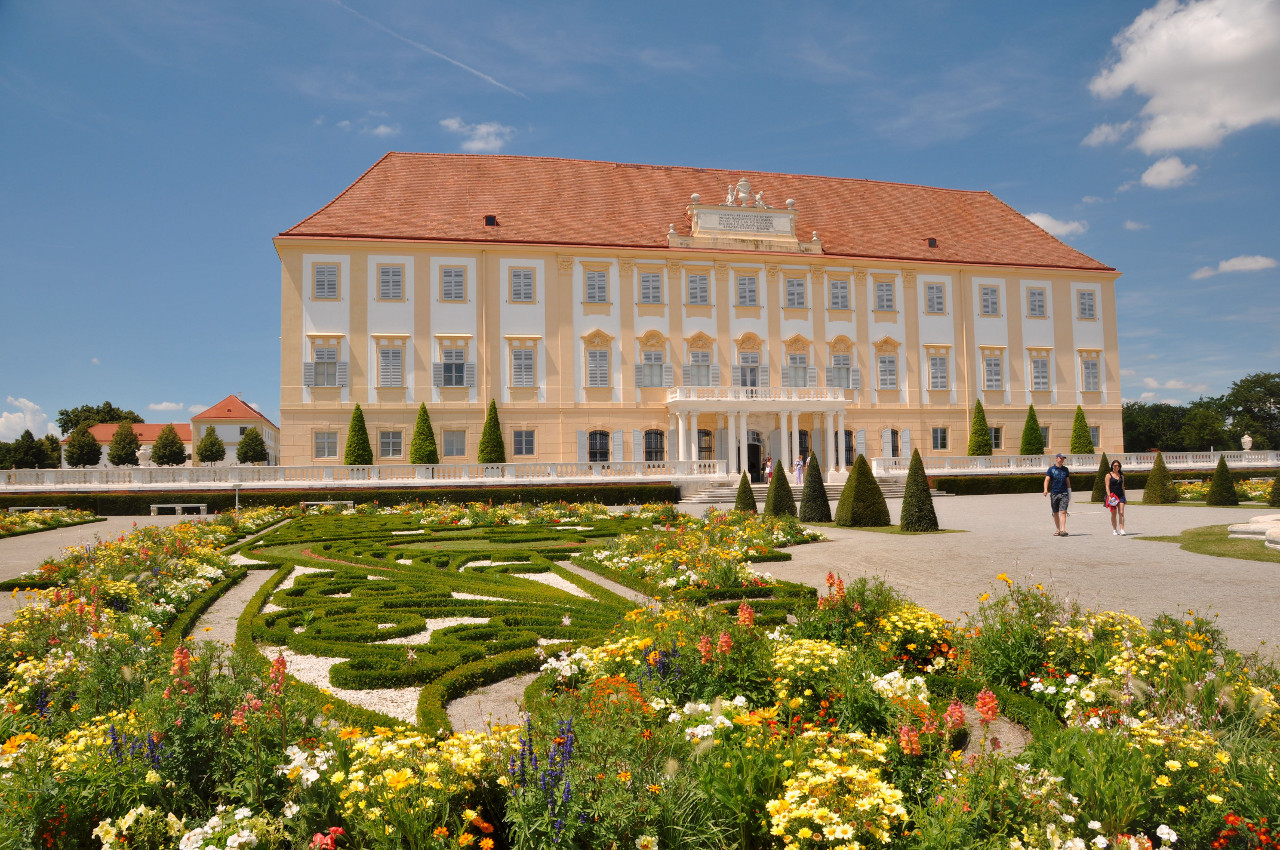 Schloss Hof, Gartenansicht