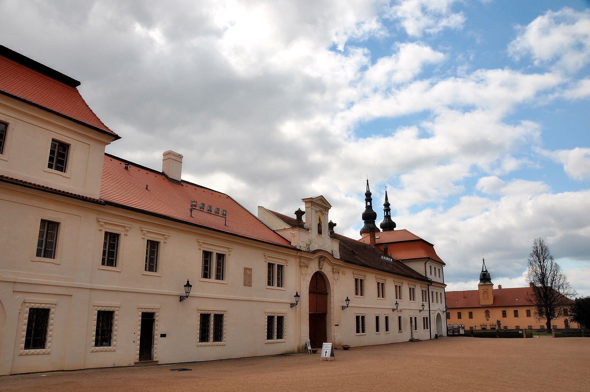 Brauerei am Schlossareal, hier wurde der komponist Friedrich Smetana geboren