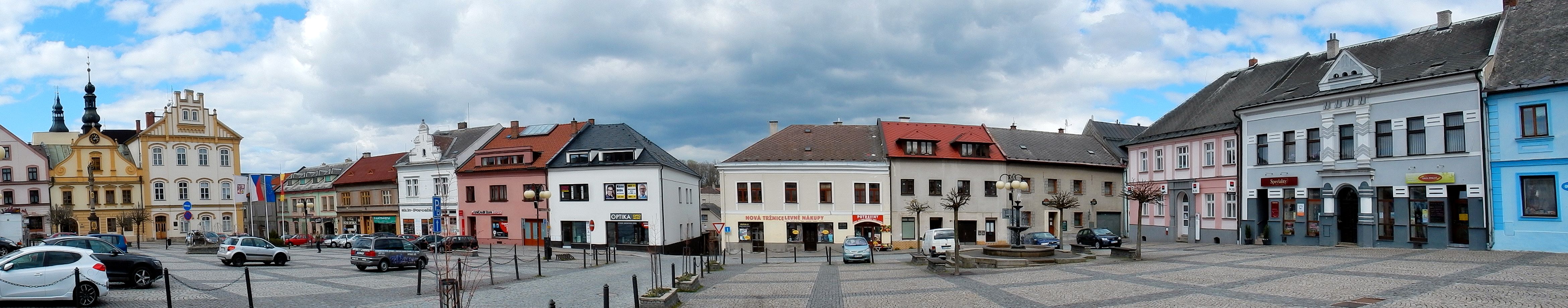 Hauptplatz von Česká Třebová