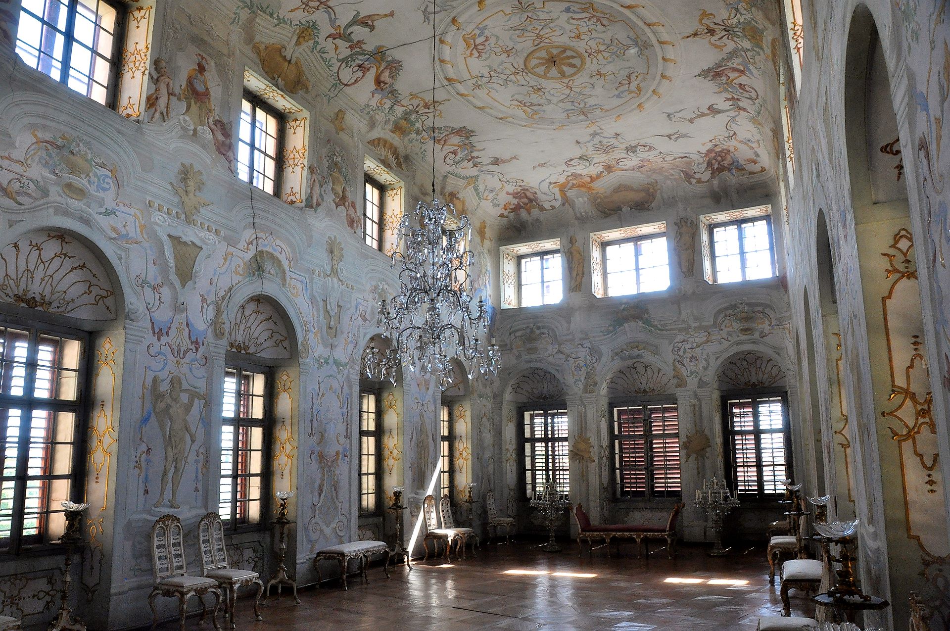 Der Tanzsaal im Schloss Jaroměřice