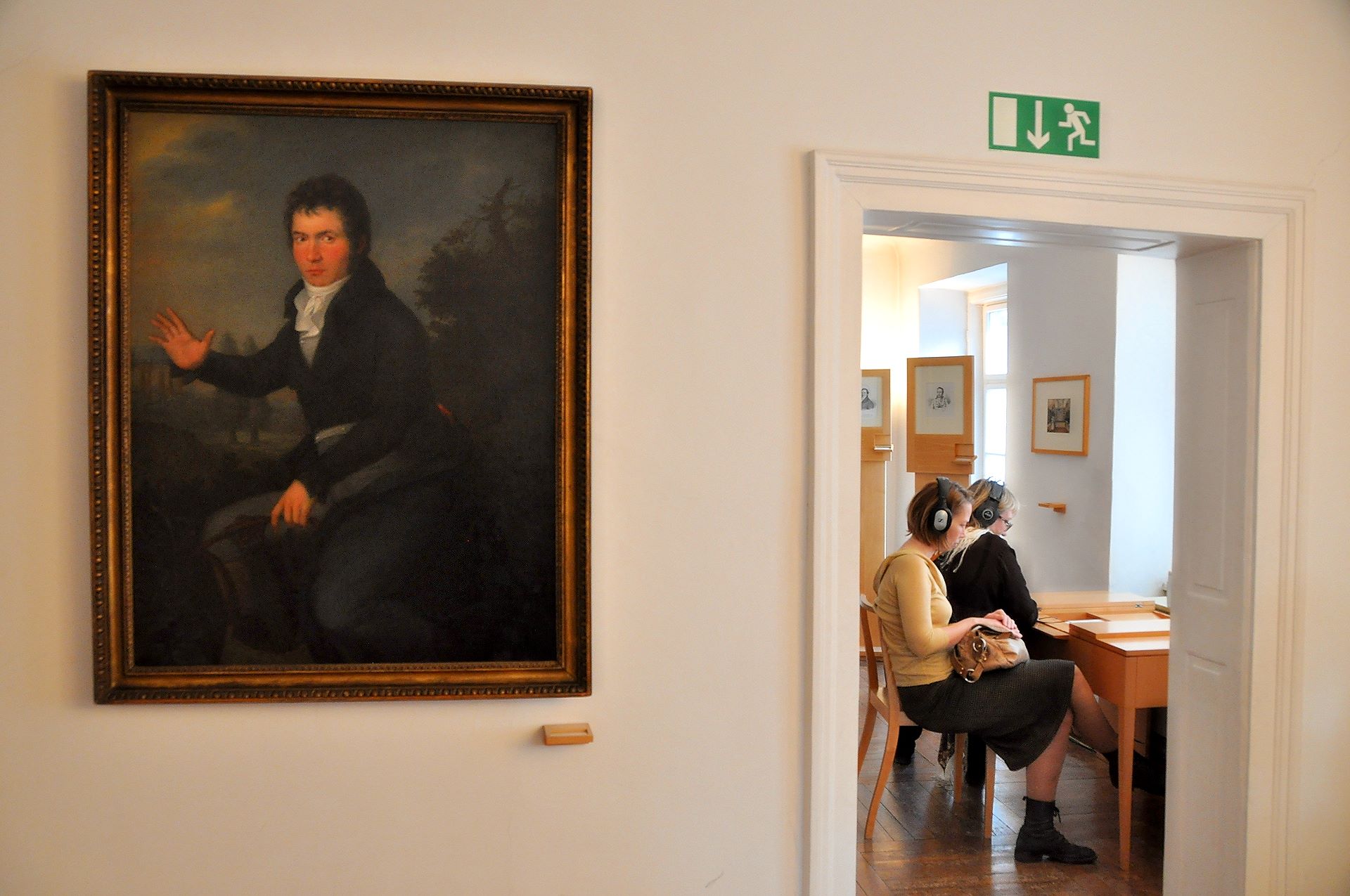 Beethoven im Museum zum Sehen und Höhren
