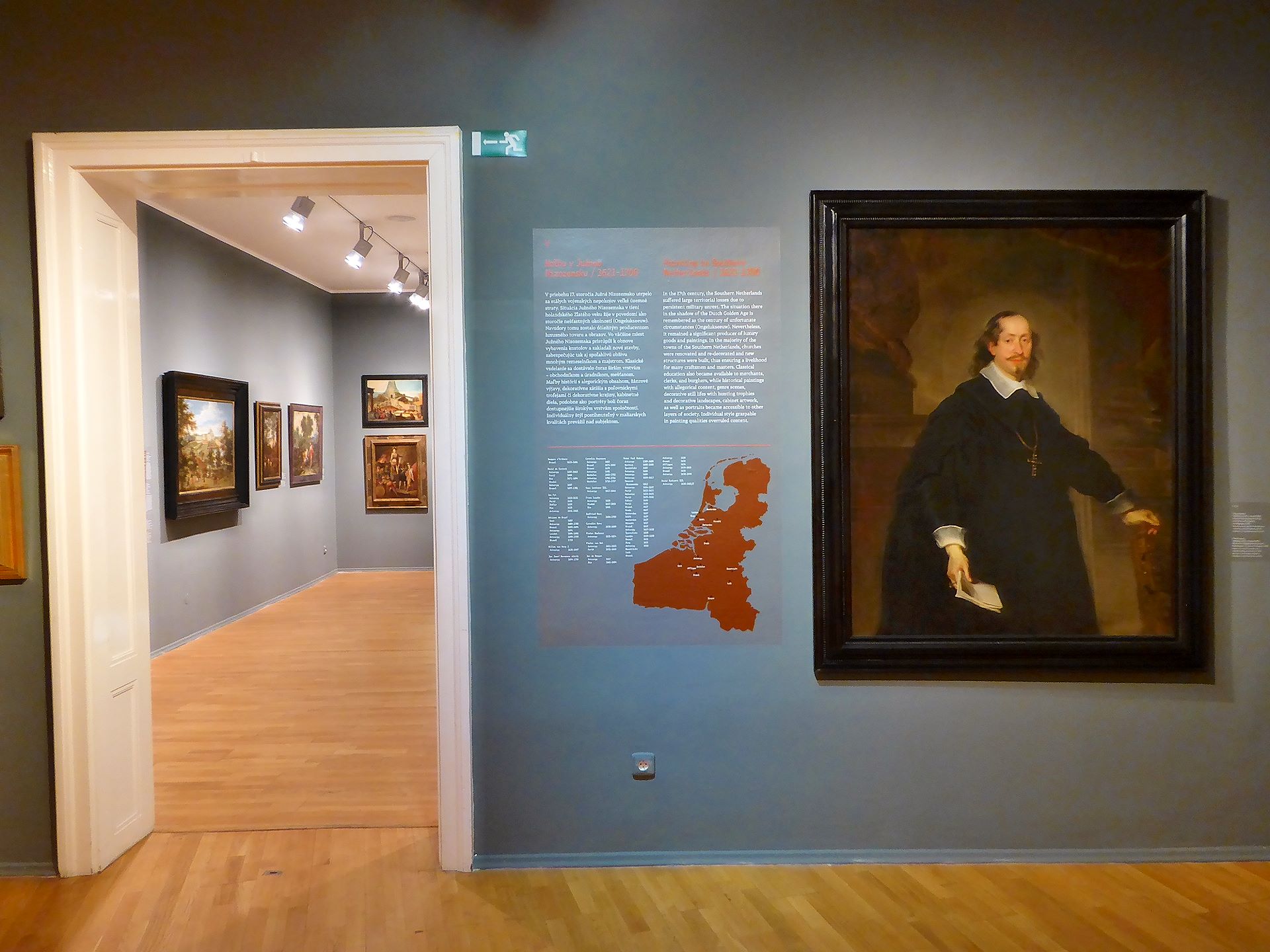 Ausstellung zur Malerei des niederländischen und flämischen Barocks in der Slowakischen Nationalgalerie (der Kölner Erzbischof Maximilian Heinrich, 1653 portraitiert von Frans Luyckx)