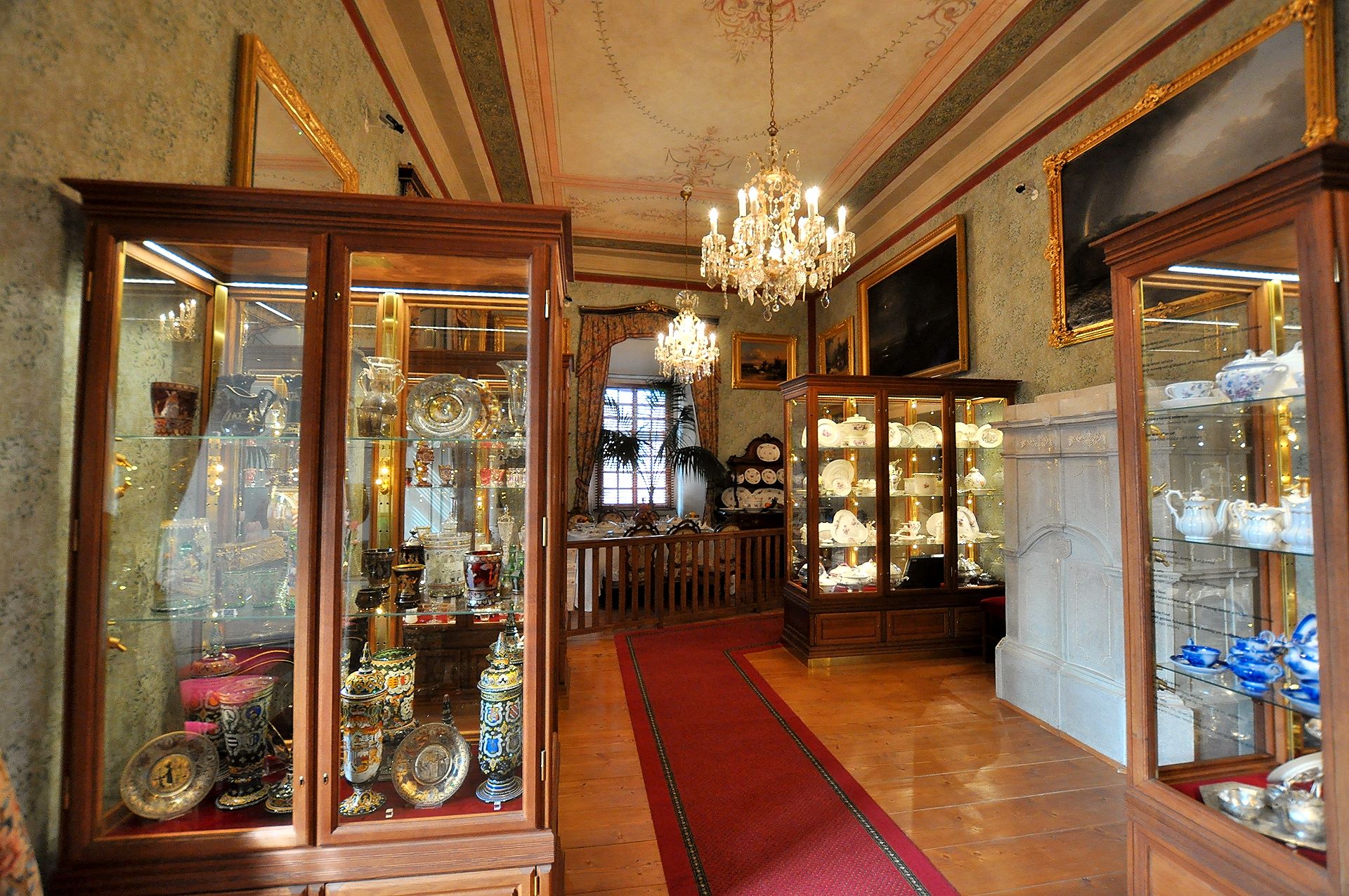 Schlossmuseum eingerichtet im ältesten Teil der Burg