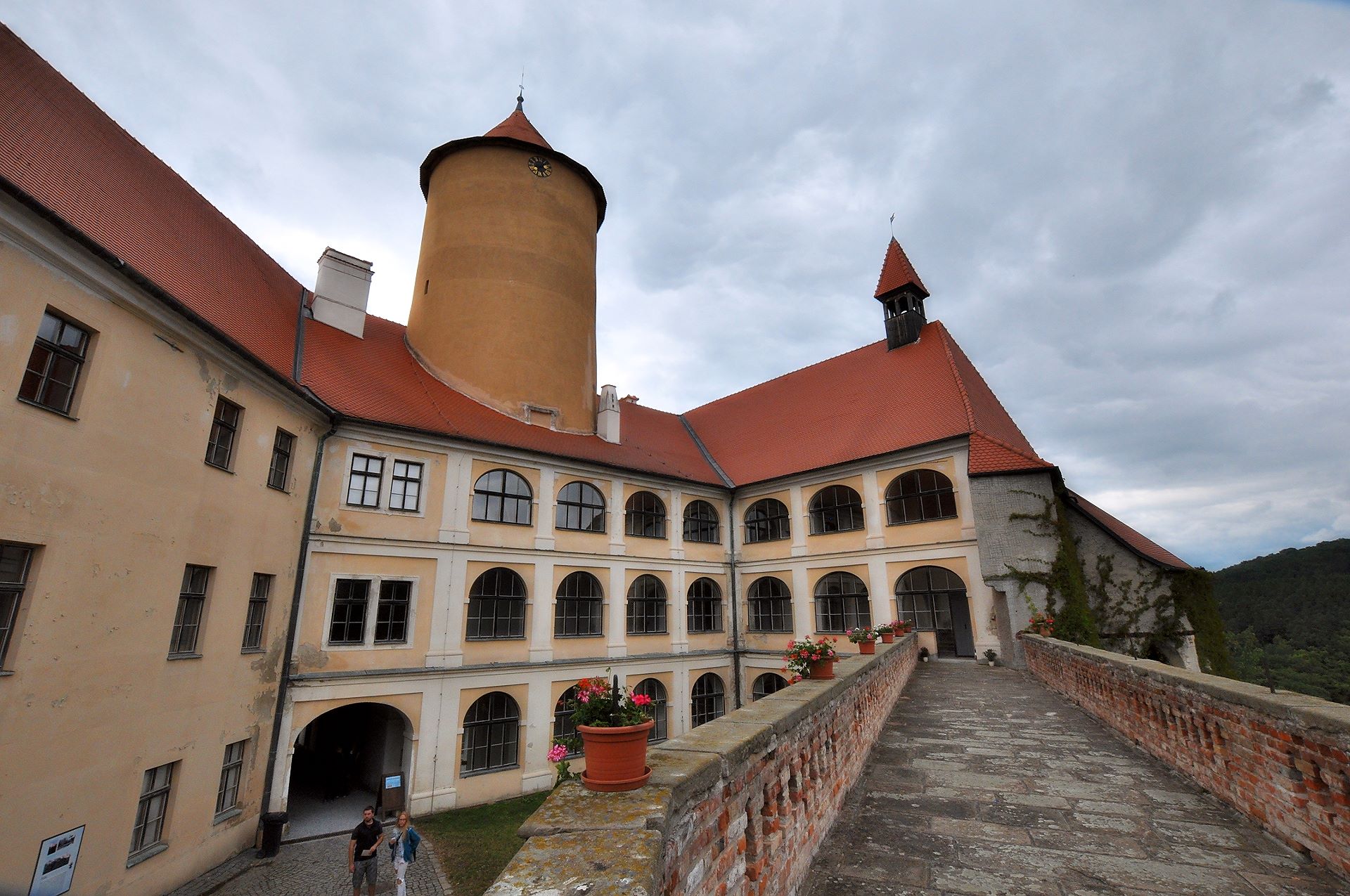Auf Burg Veveří / Eichhorn