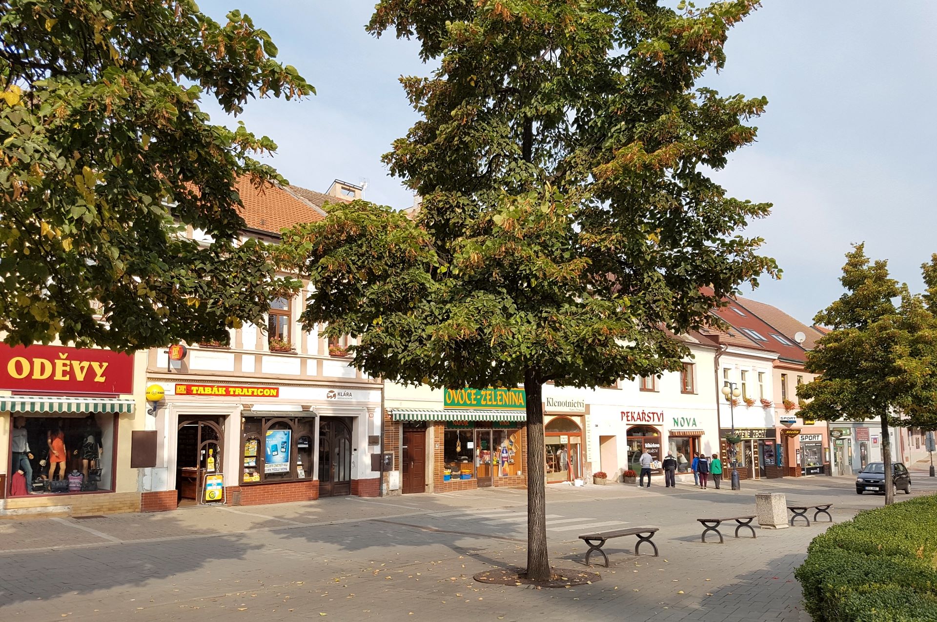 Hauptplatz von Benešov