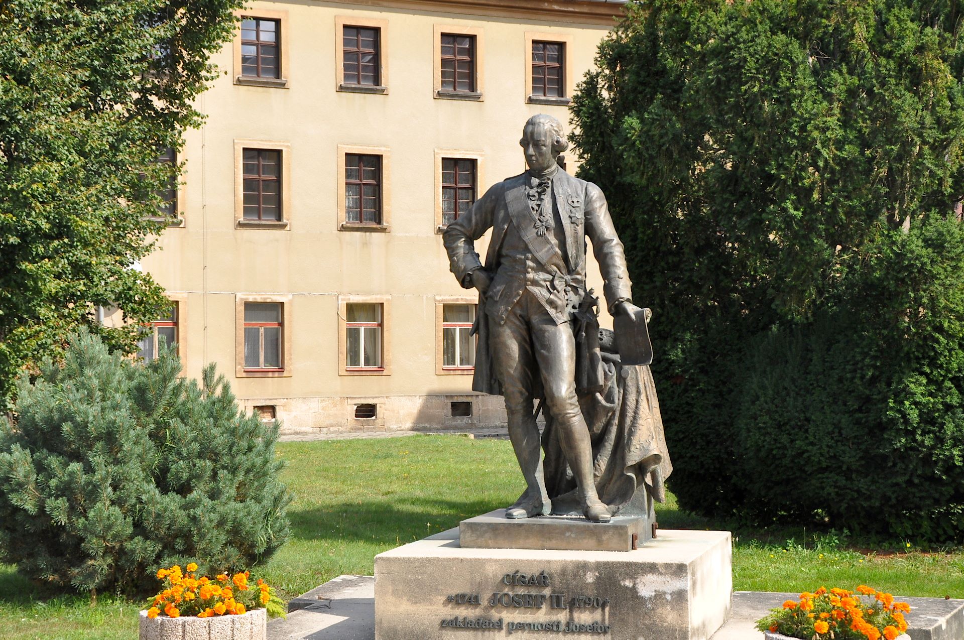 Josef II., Denkmal in Josefov