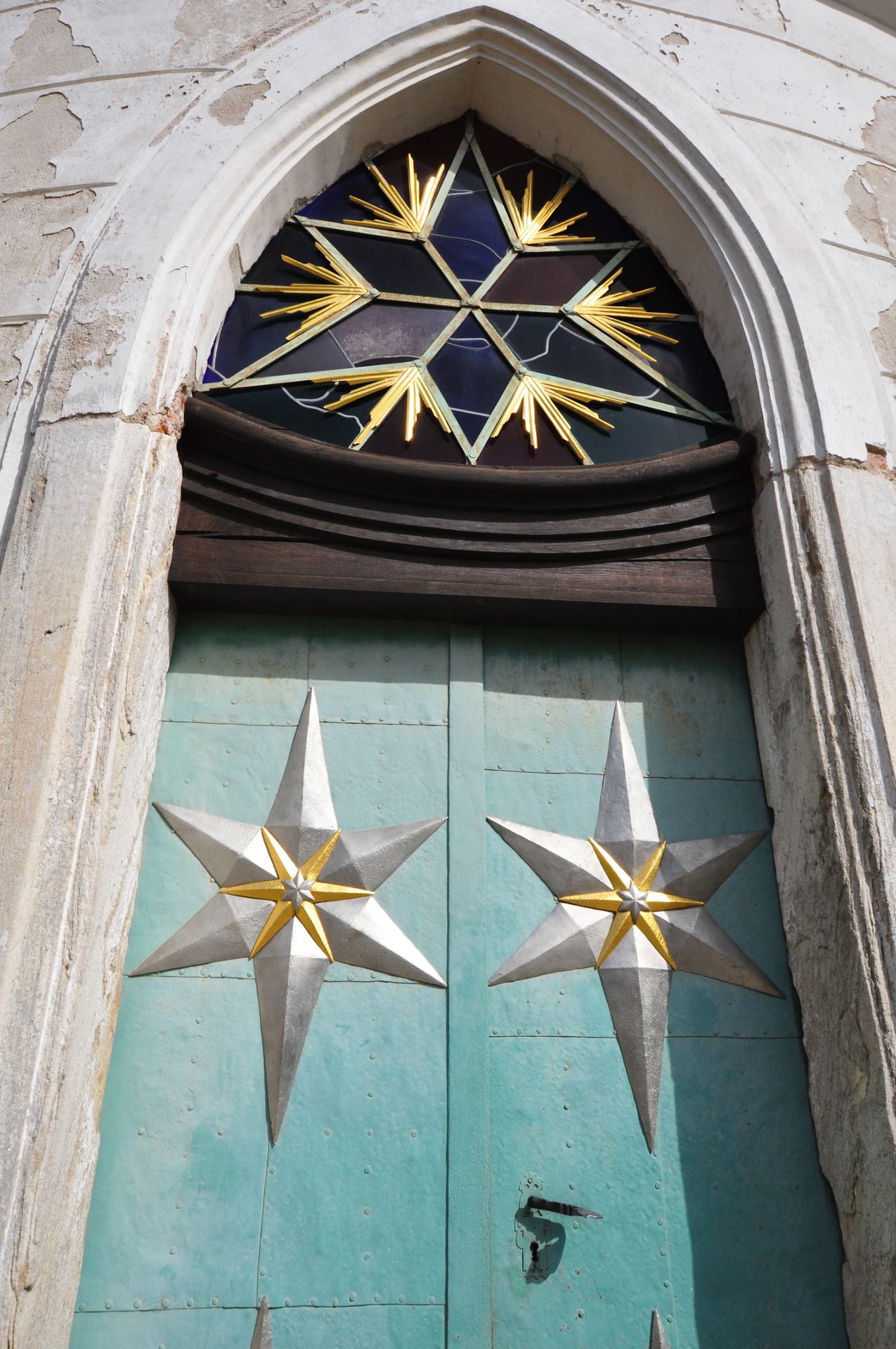 Portal der Wallfahrtskirche Zelená Hora