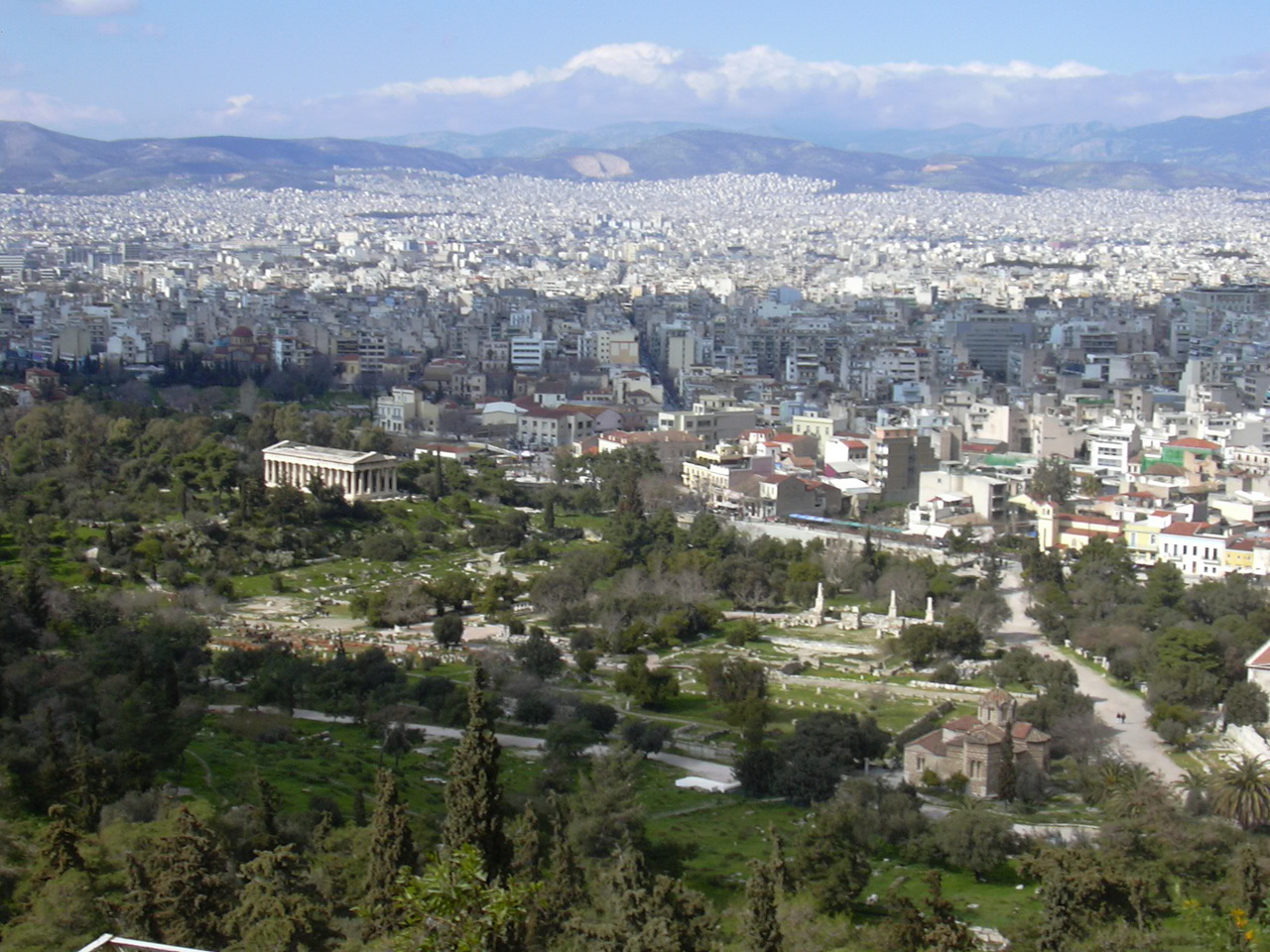 Athen, Agora mit dem Tempel des Hephaistos