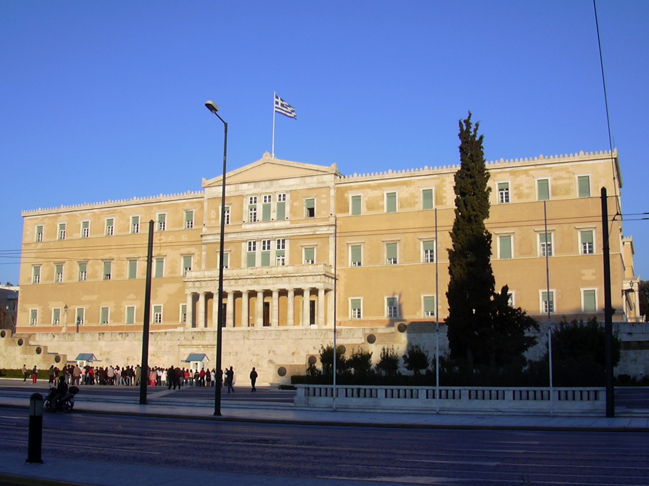 Athen, ehem. Schloss (1836), heute Parlament