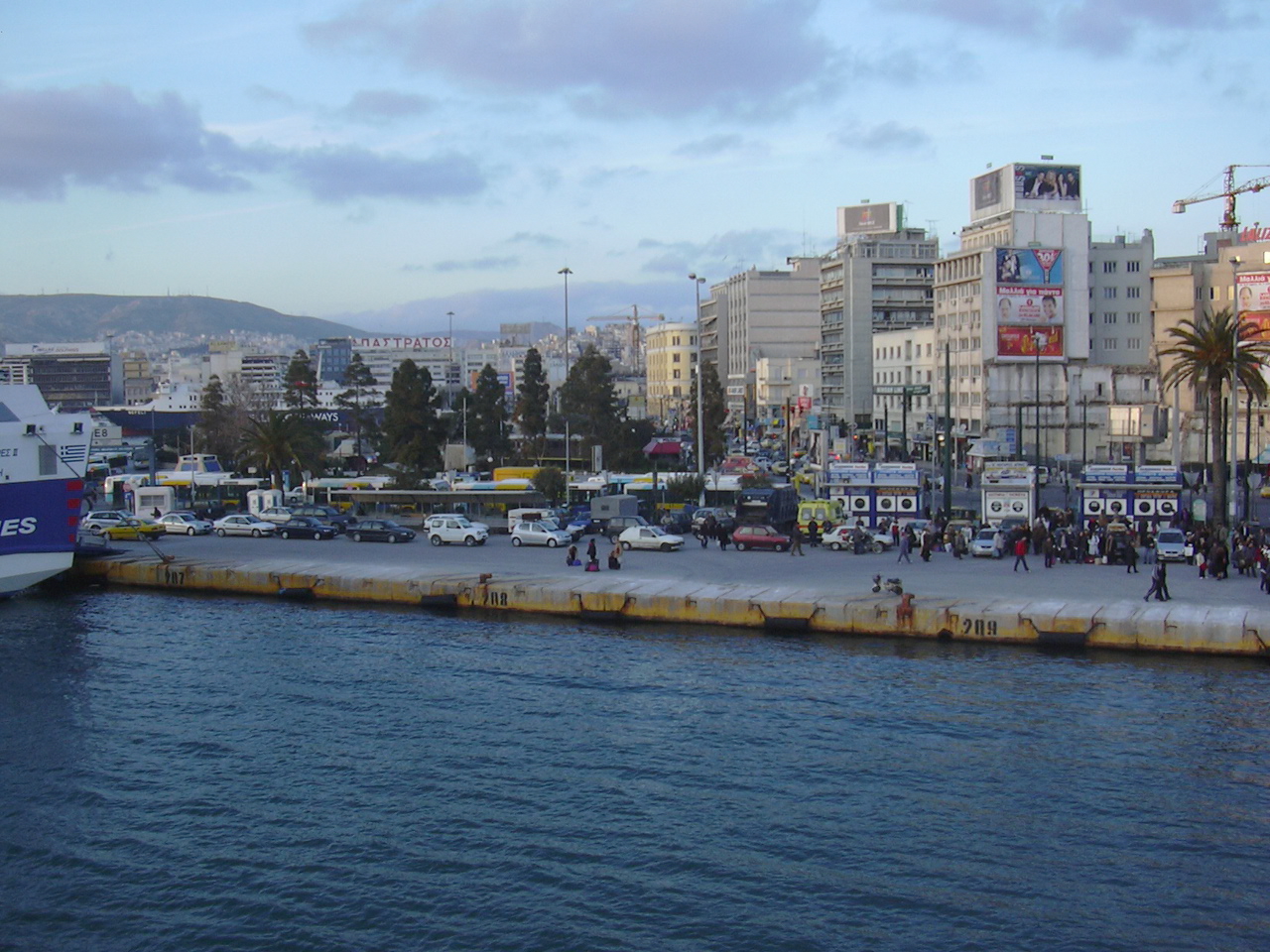 Ankunft in Piraeus