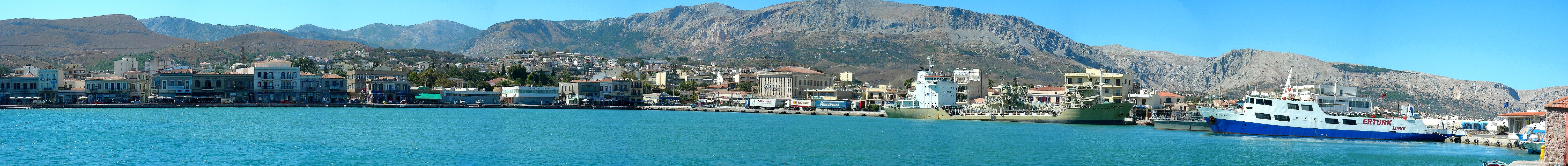 Im Hafen von Chios-Stadt
