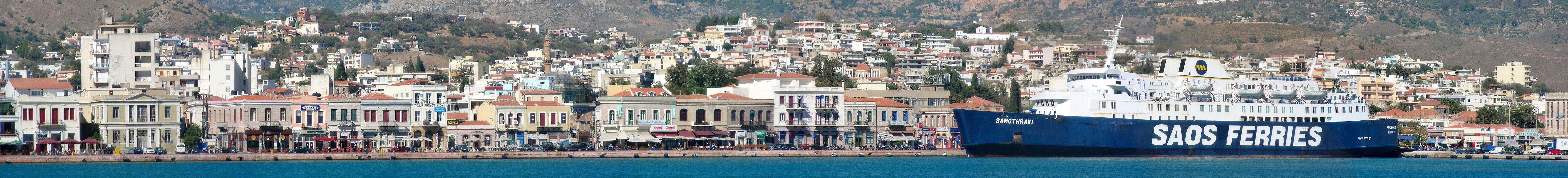 Hafenfront Chios-Stadt