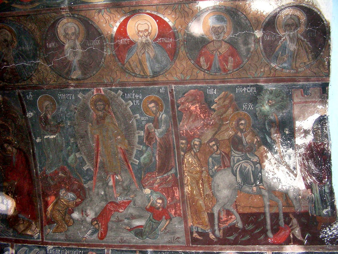 Fresko in Kapelle