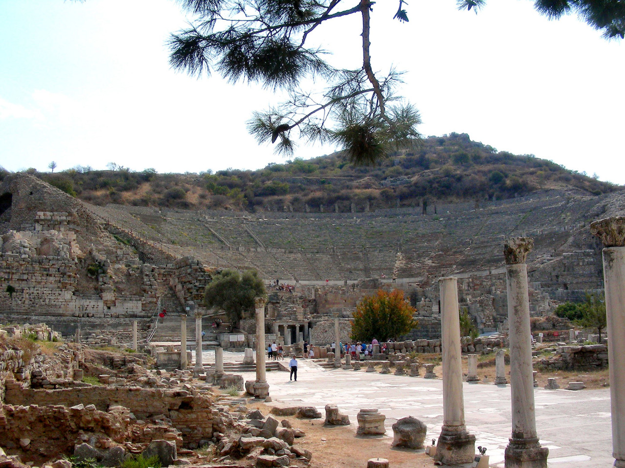 Das imposante Theater von Epehsos