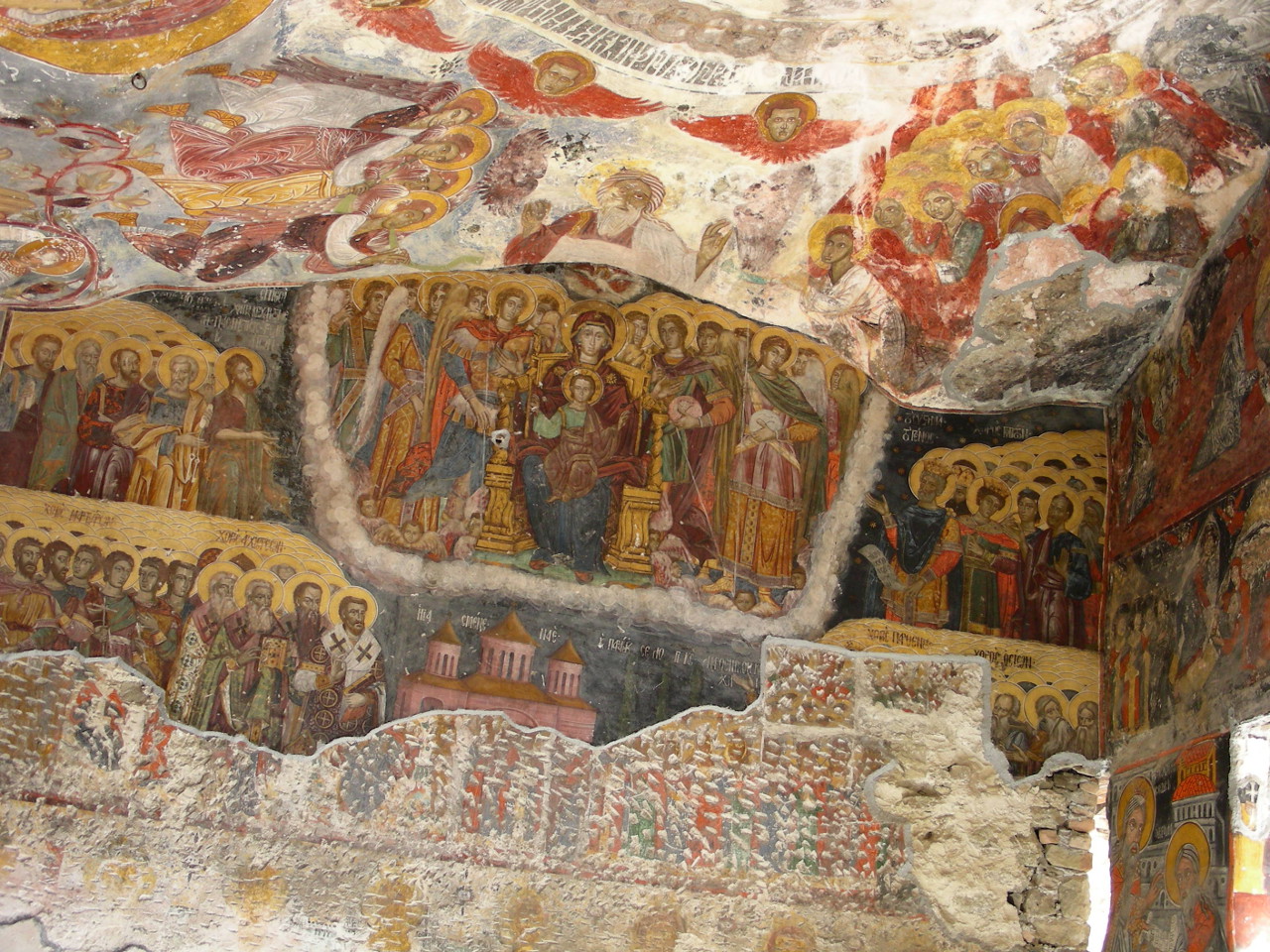 Fresken im Kloster Panagia Sumela