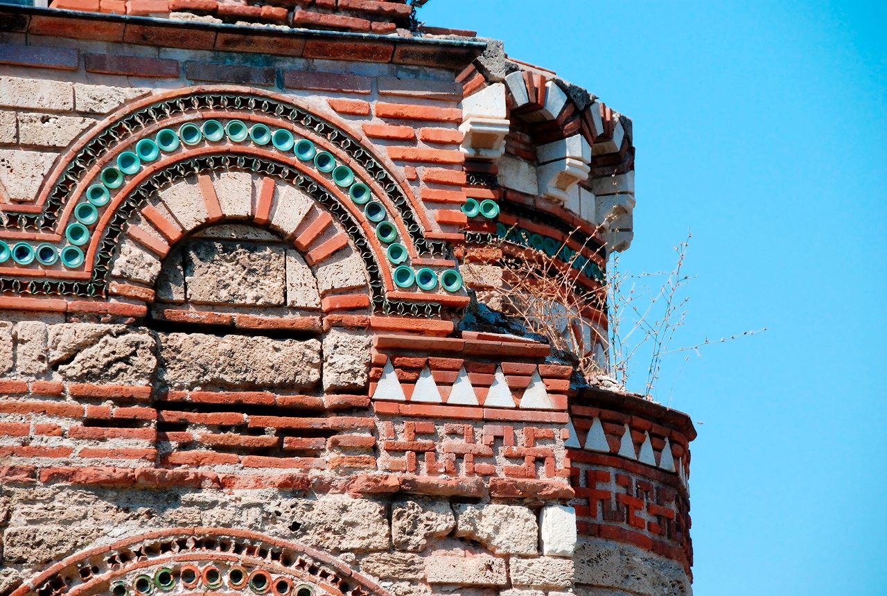 Detail der Pantokrator-Kirche