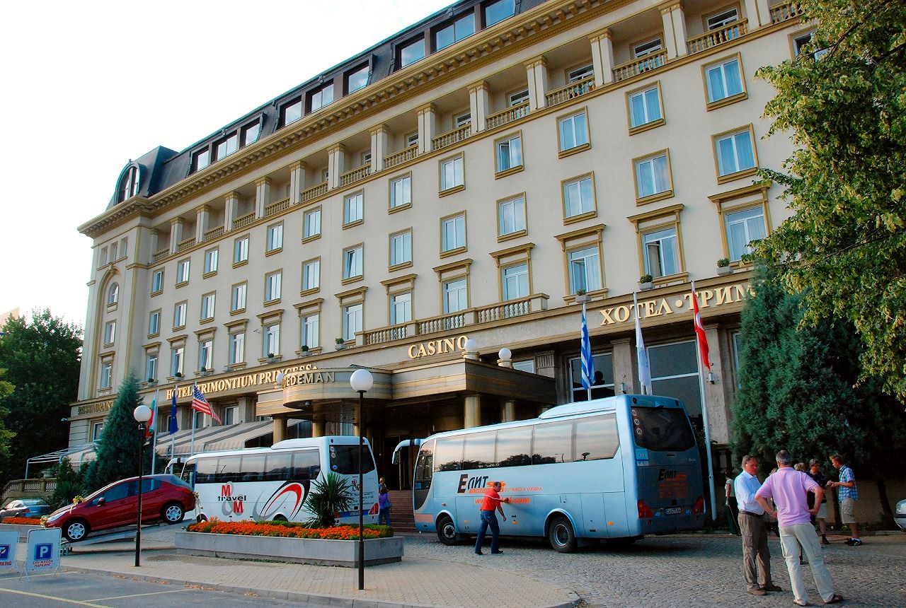 Abreise vom Hotel in Plovdiv