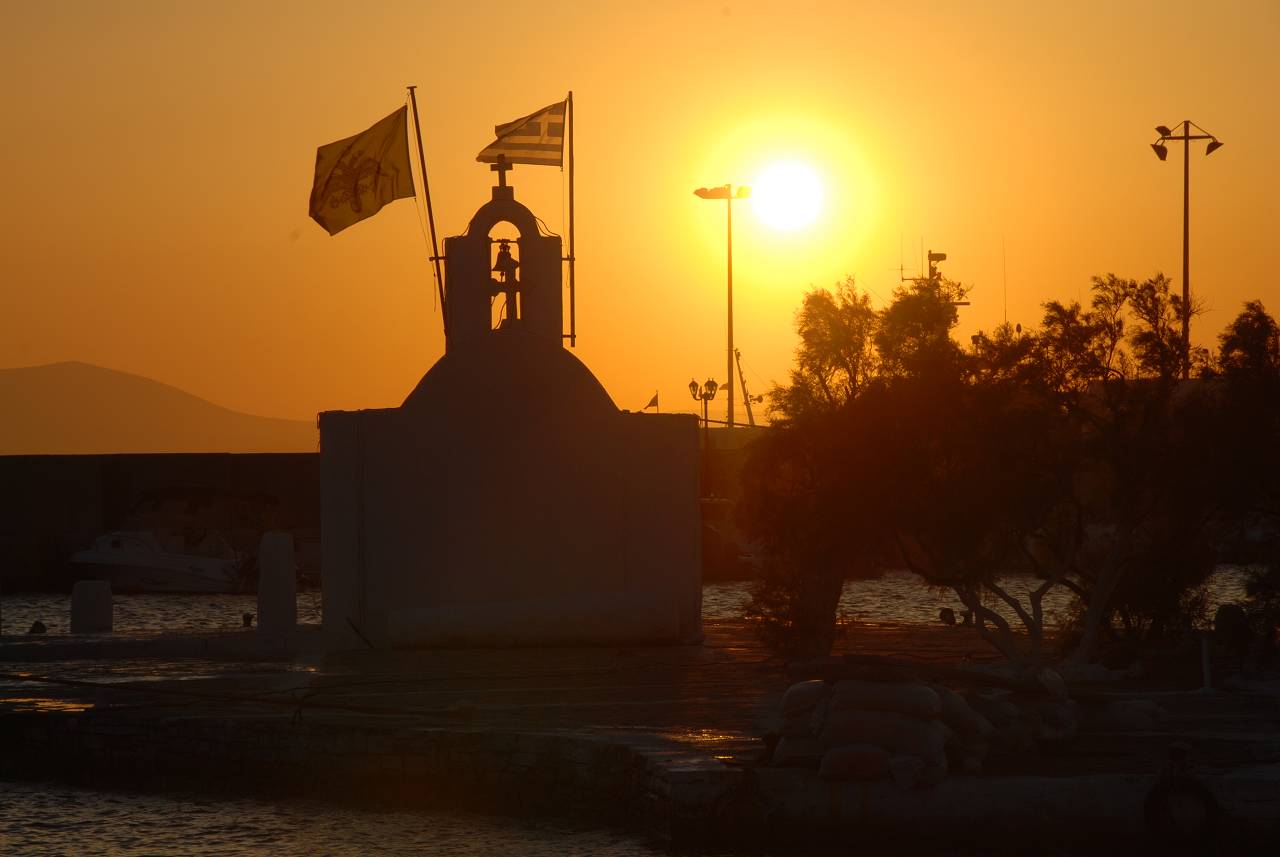 Hafenkirchlein in Naxos-Stadt