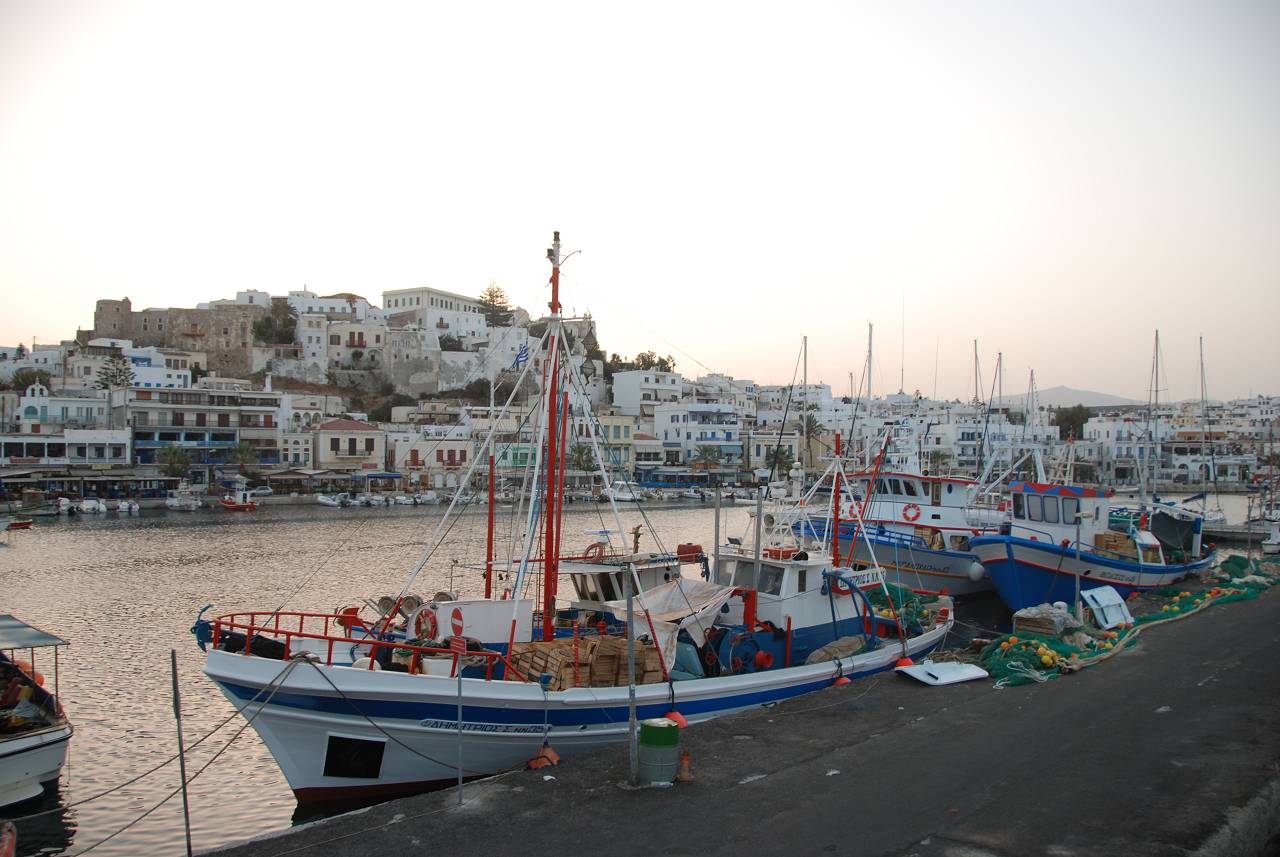 Fischerhafen von Naxos-Stadt