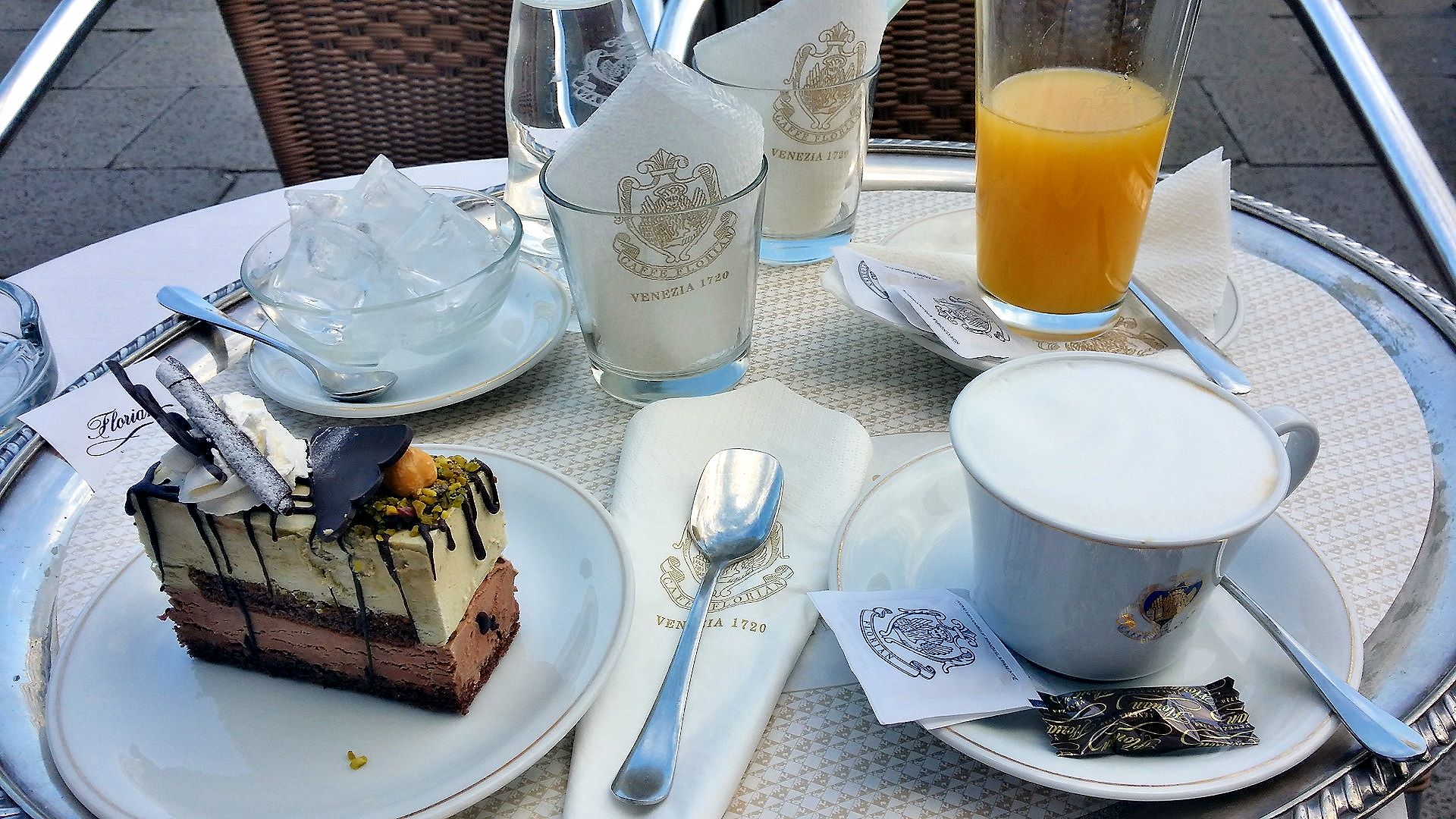 Frühstück im Cafe Florian