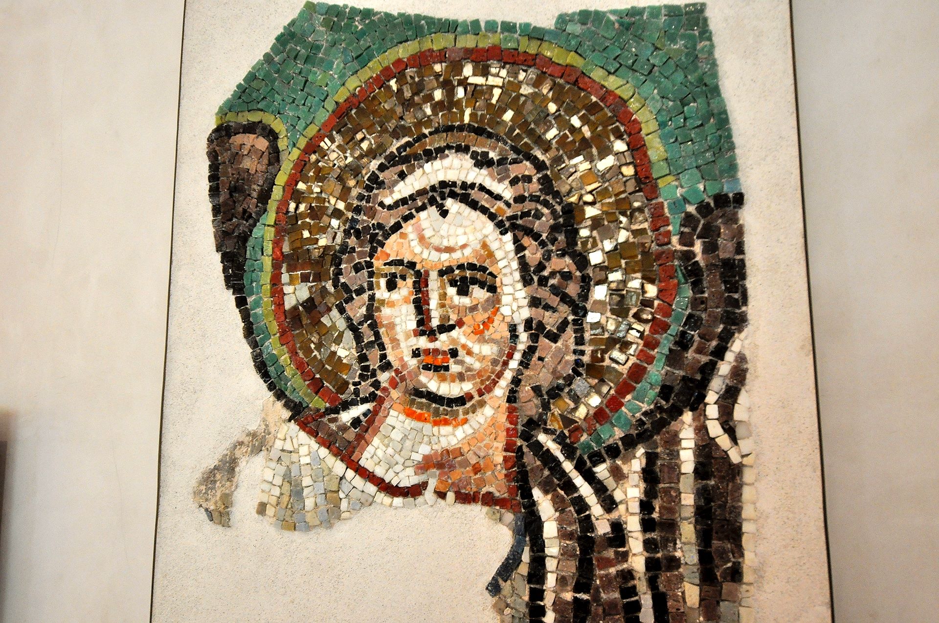 Mosaik im Nationalmuseum Ravenna