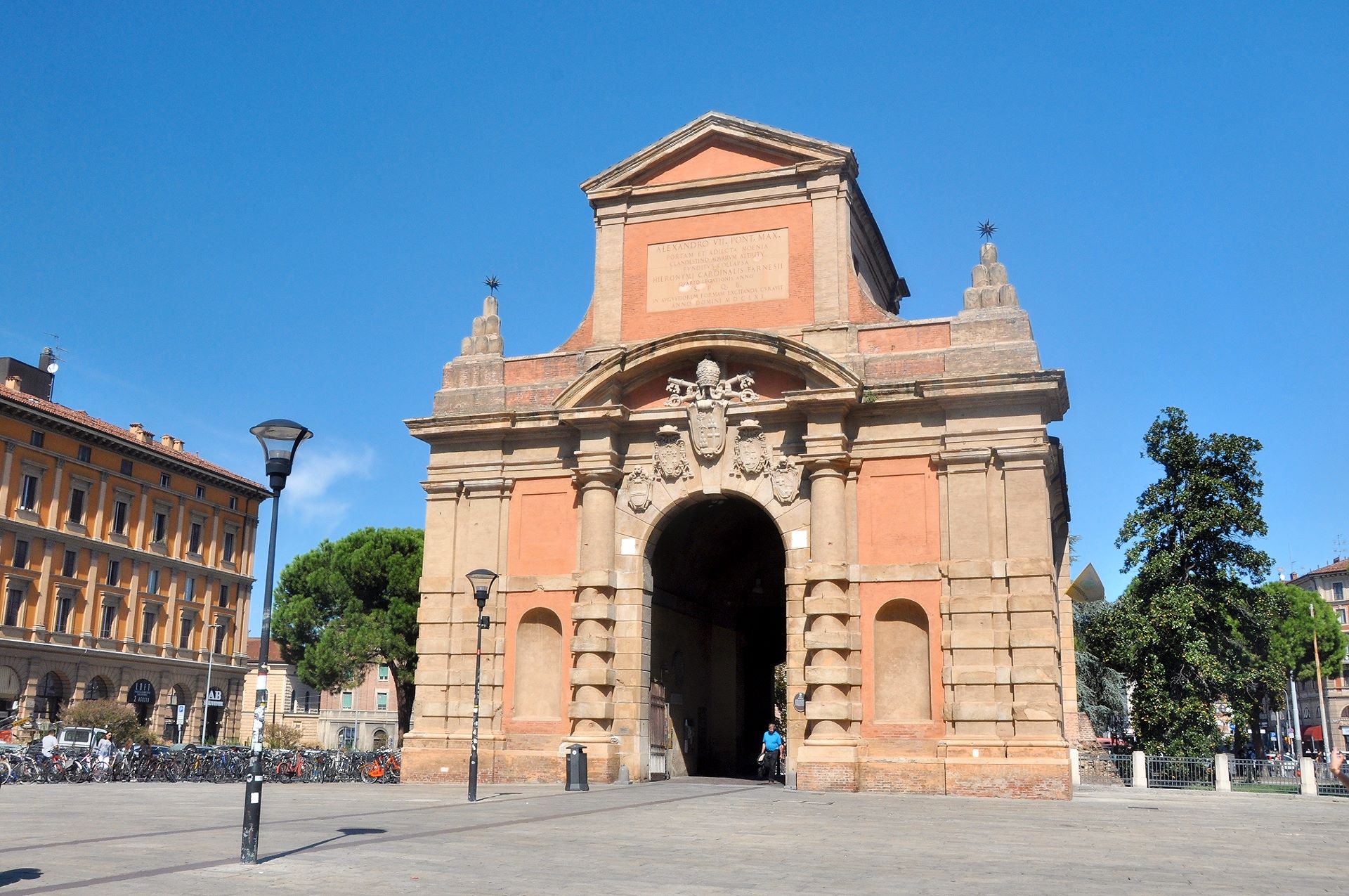 Bologna, Porta Galliera und Teile der Stadtmauer