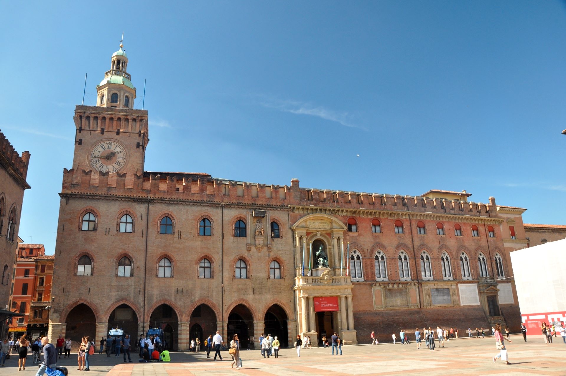 Bologna, Stadtverwaltung im Palazzo d’Accursio