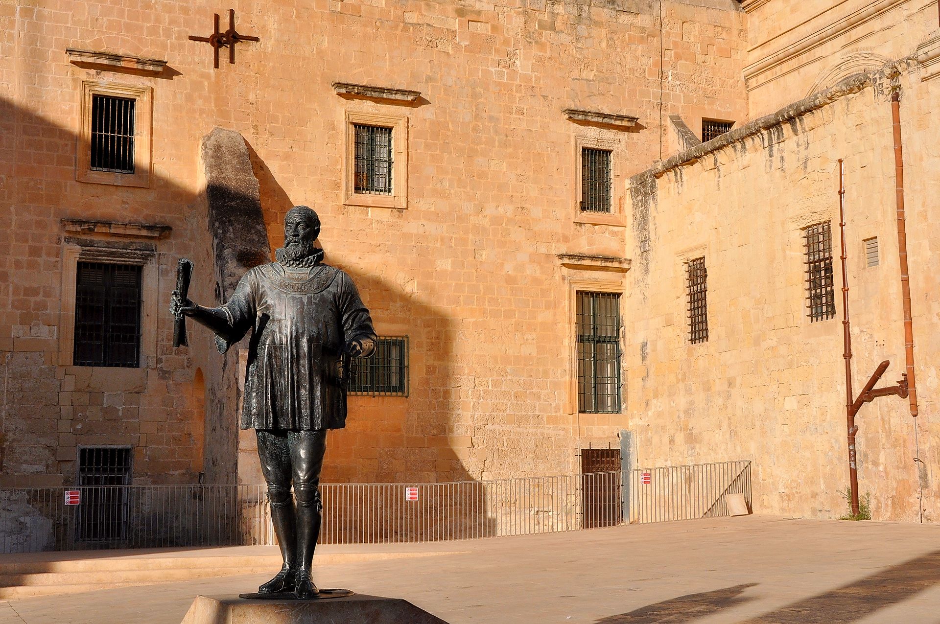Jean de Vallette, Großmeister des Malteserordens zur Zeit der Verteidigung gegen die Osmanen und Gründer Vallettas