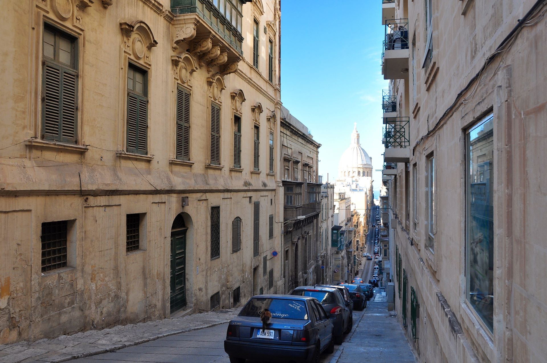 Gassen in Valletta