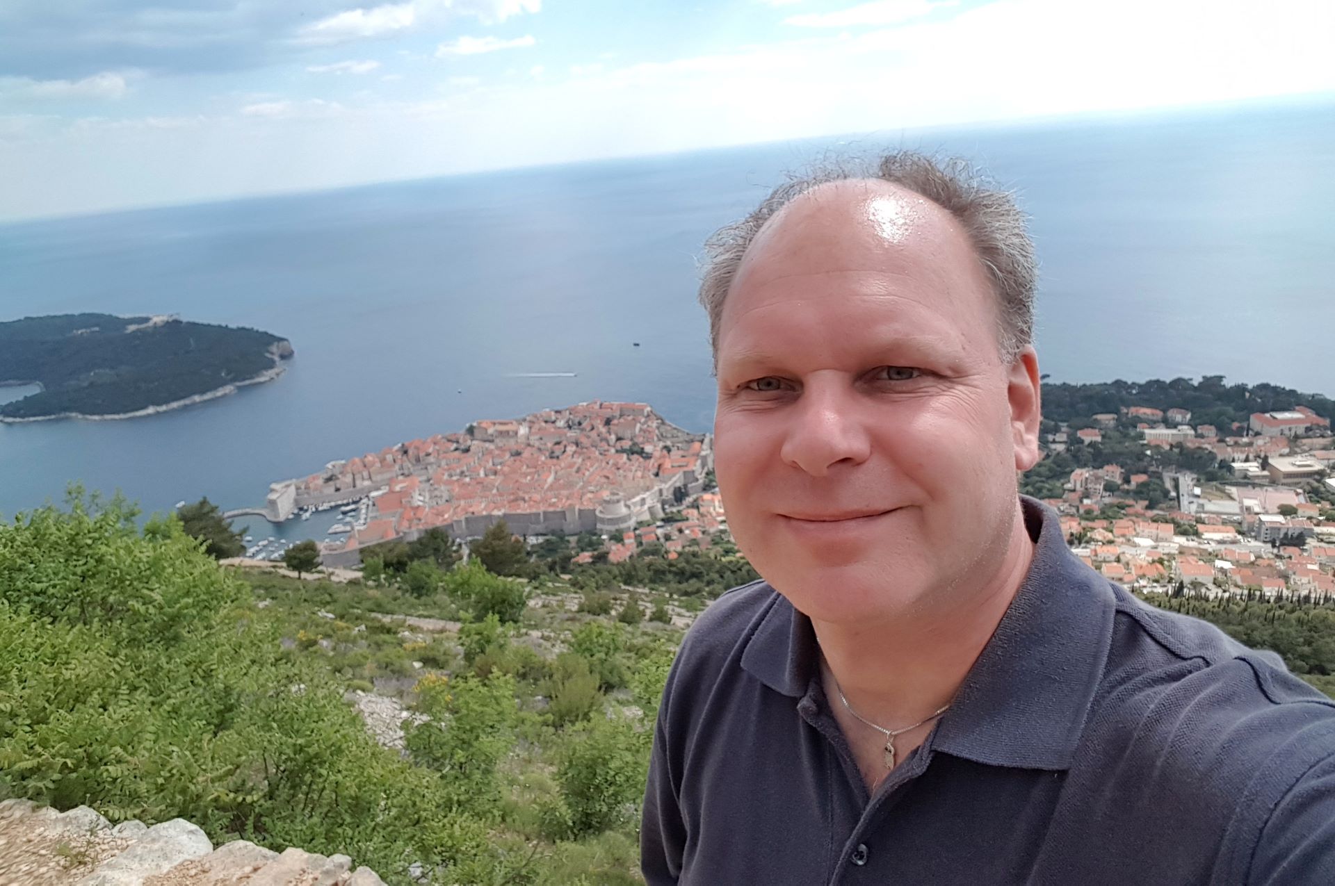 Fraenkie über Dubrovnik
