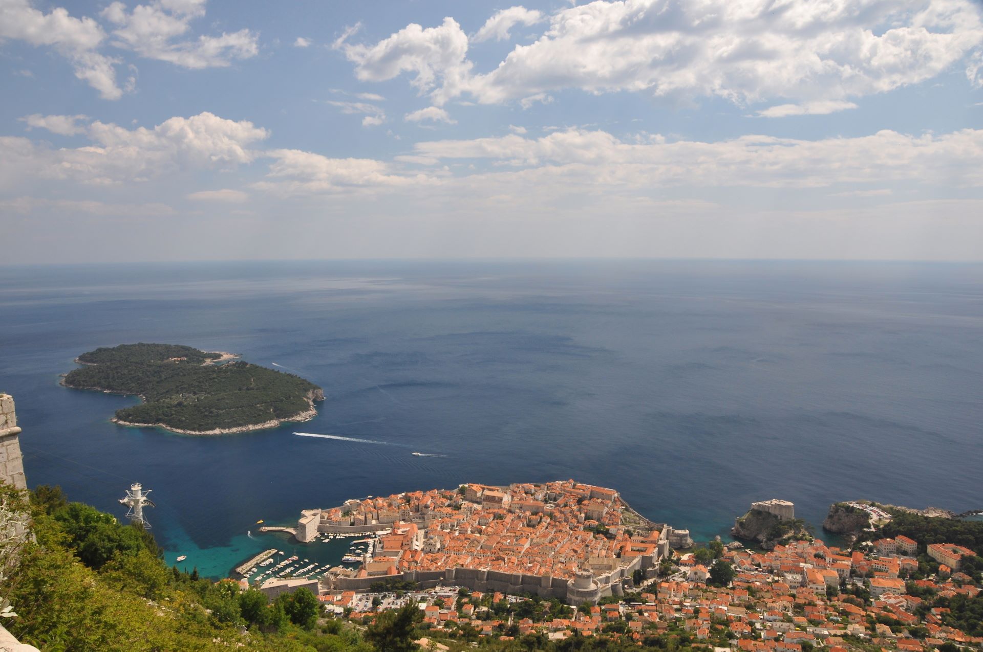 Dubrovnik und die grüne Insel Lokrum