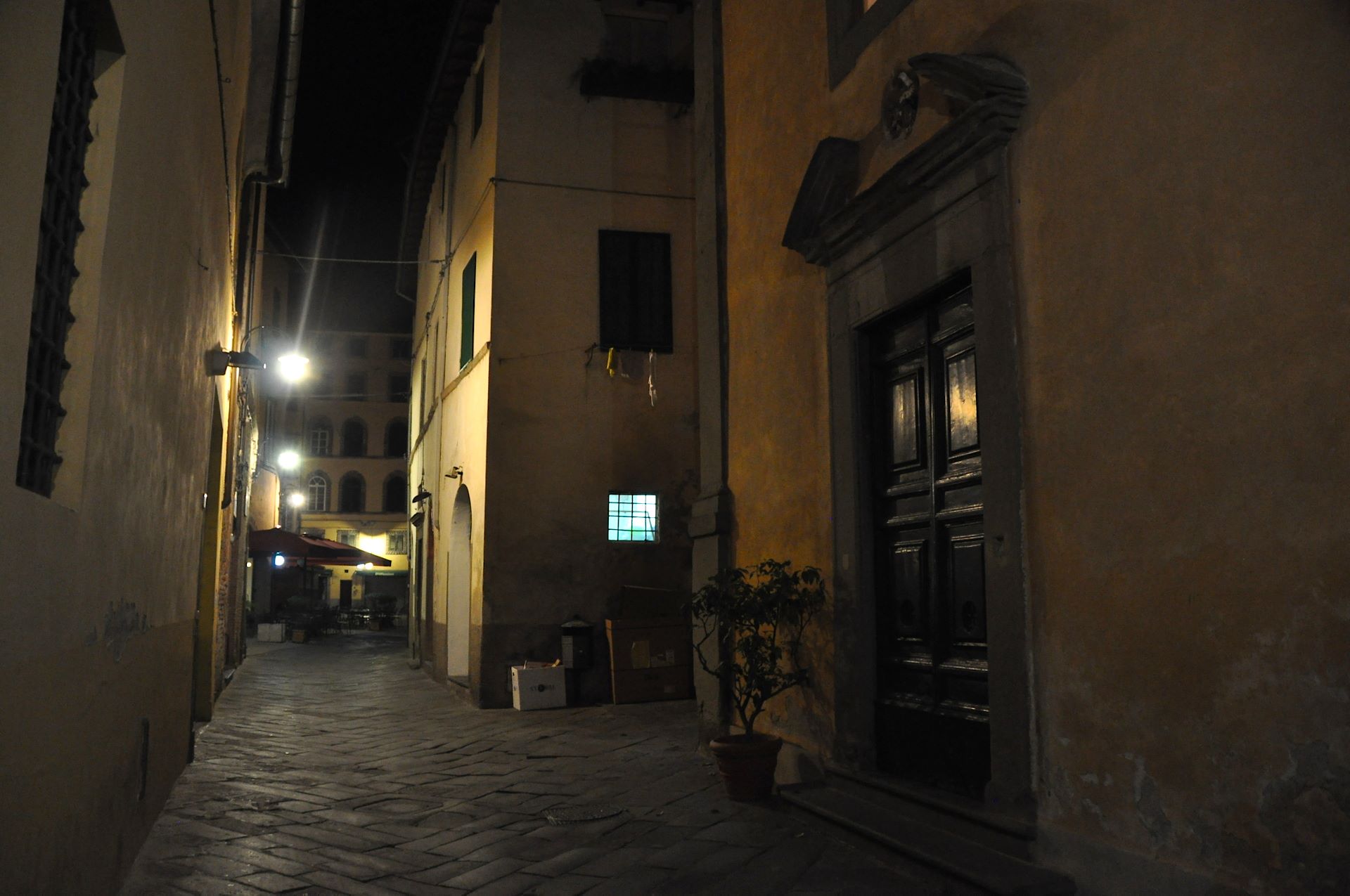 Abendlich stilles Lucca