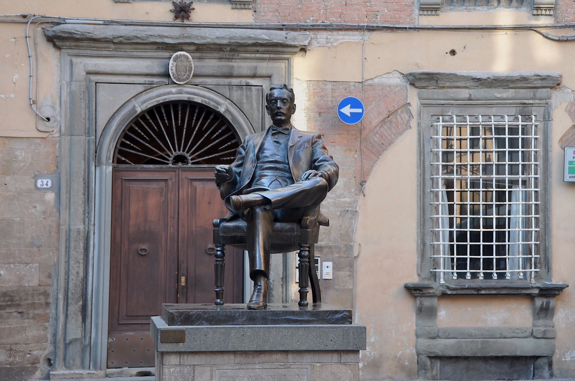 Giacomo Puccini (1858–1924), geboren in Lucca