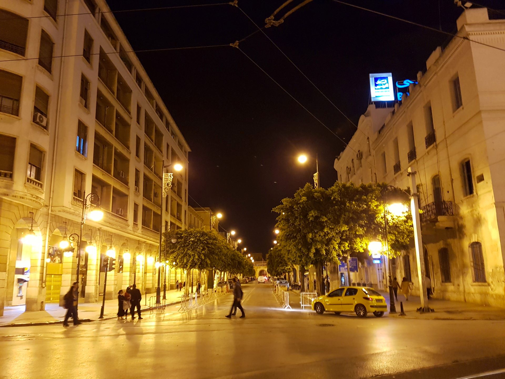 Tunis, Avenue de France zum Place de la Victoire
