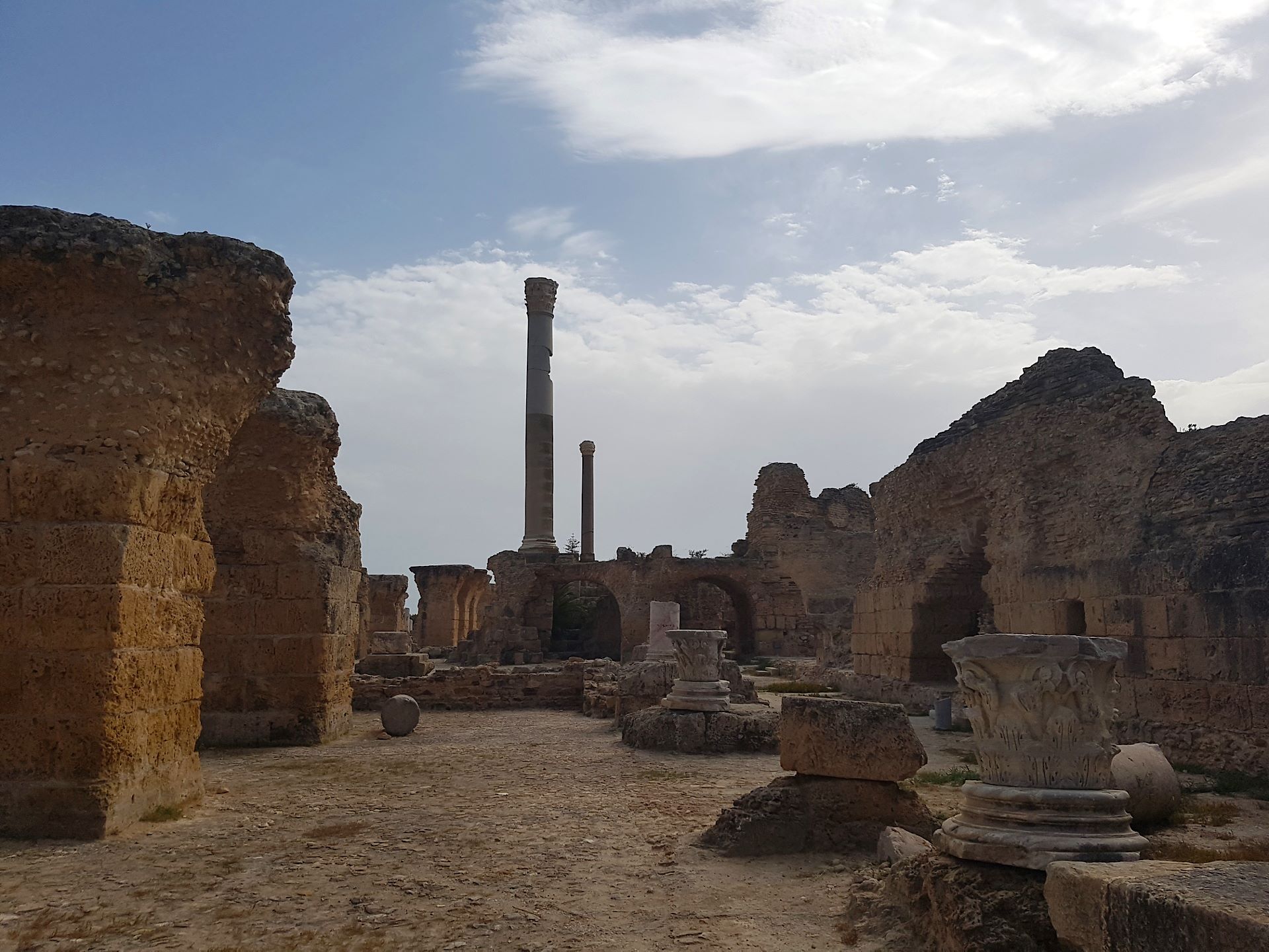 Antoninus-Pius-Thermen in Karthago