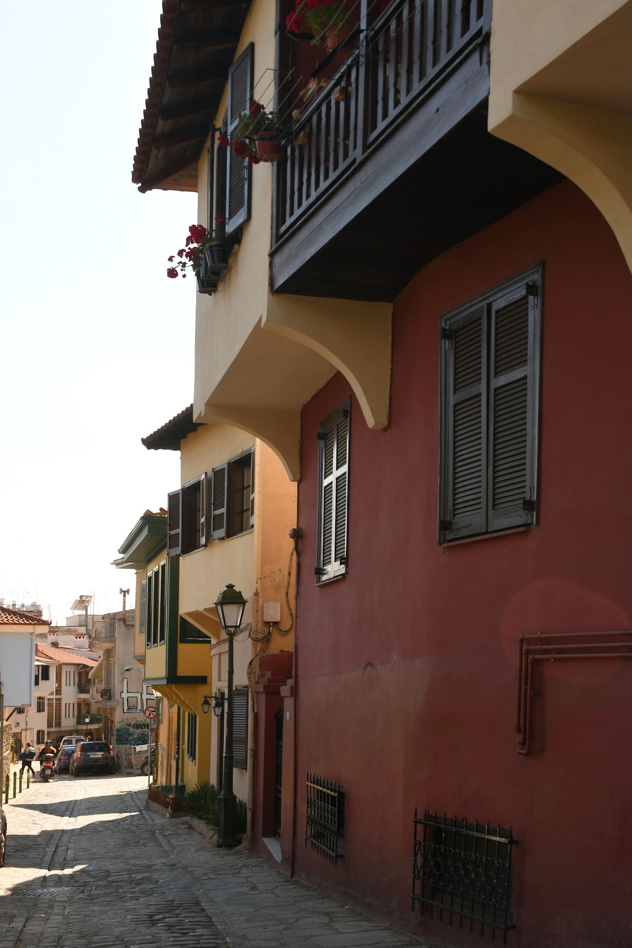 Häuser im Oberen Stadtbereich mit osmanischem Stileinfluss