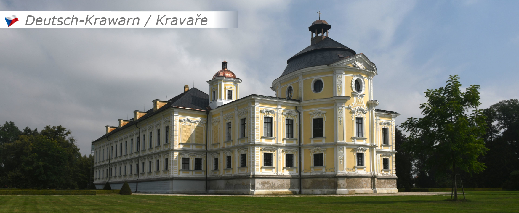 Schloss Kravaře (Schloss Deutsch-Krawarn)