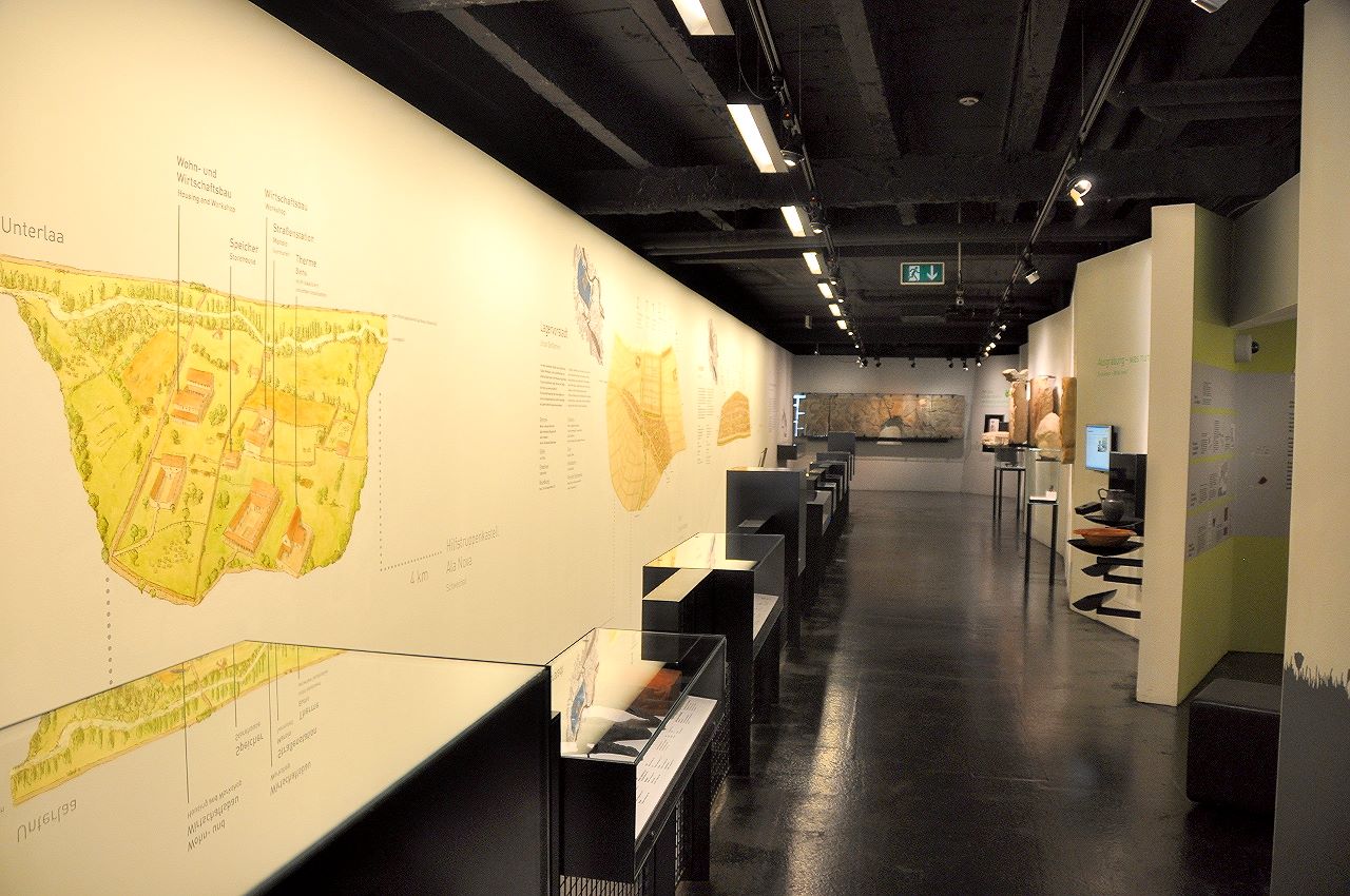 Gelungene Museumsgestaltung im Römermuseum Wien