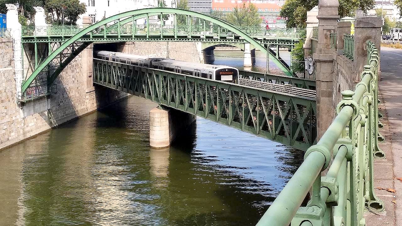 Brücken über den Wienfluss