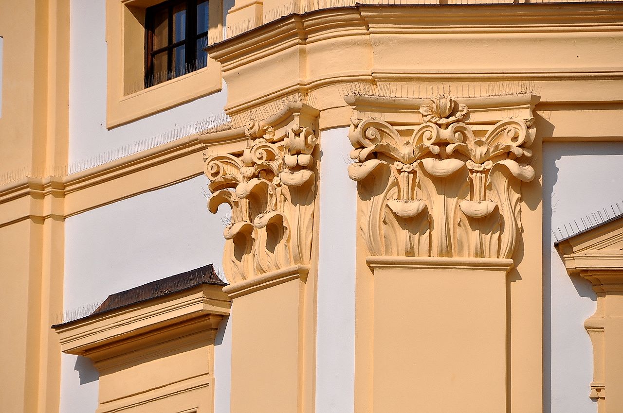 Barocke Fassadendetails