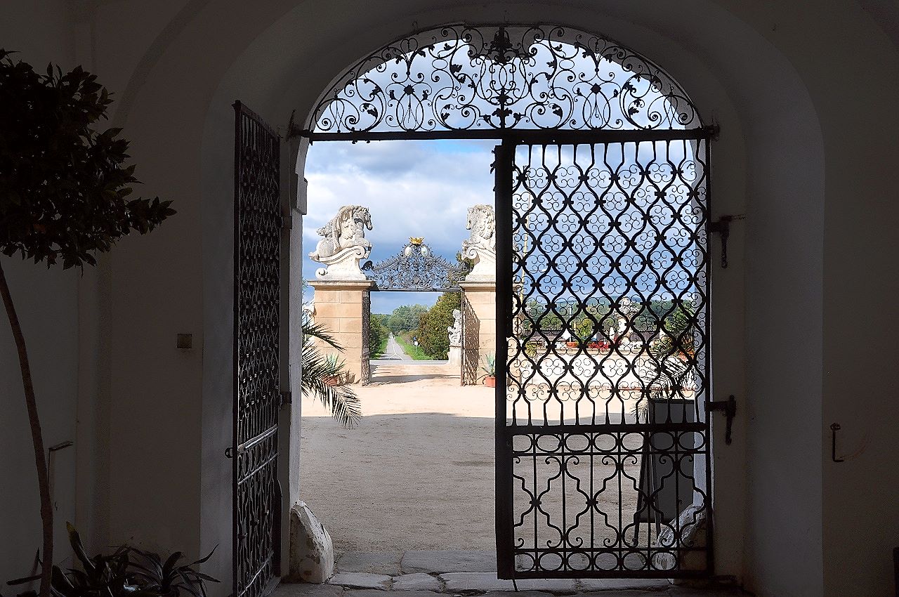 Portal zum Schlossgarten