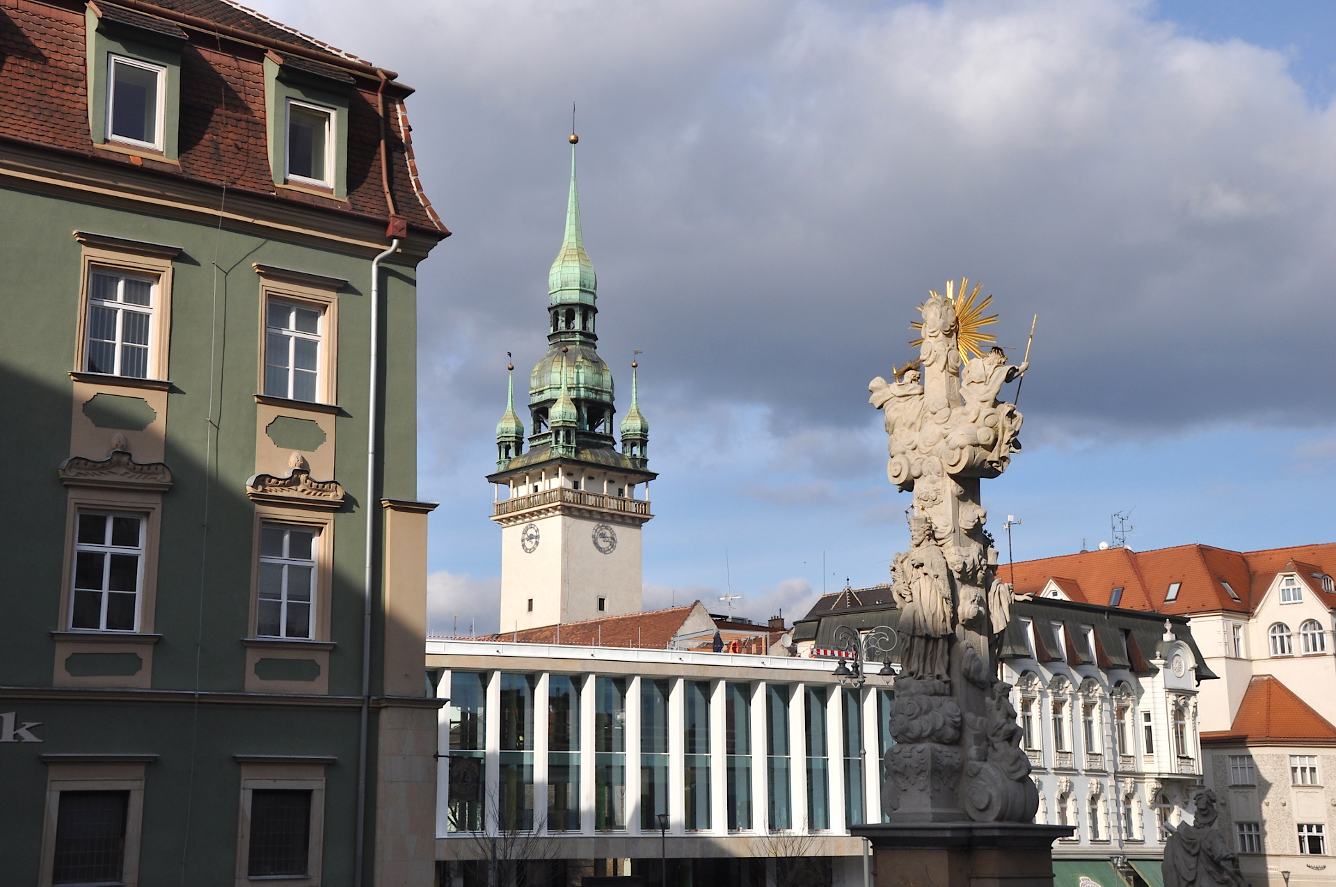 Krautmarkt und Rathausturm