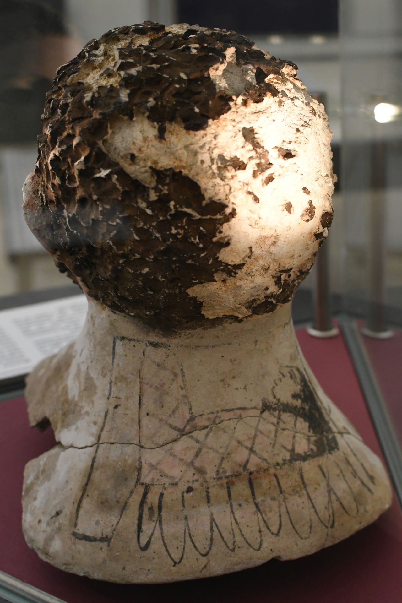 Stuckkopf Erwachen aus dem Todesschlaf (Tuna el-Gebel/Hermupolis, 200 n.Chr.)